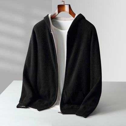 Insa-Luise | Wende-Hoodie in Kaschmir-Optik
