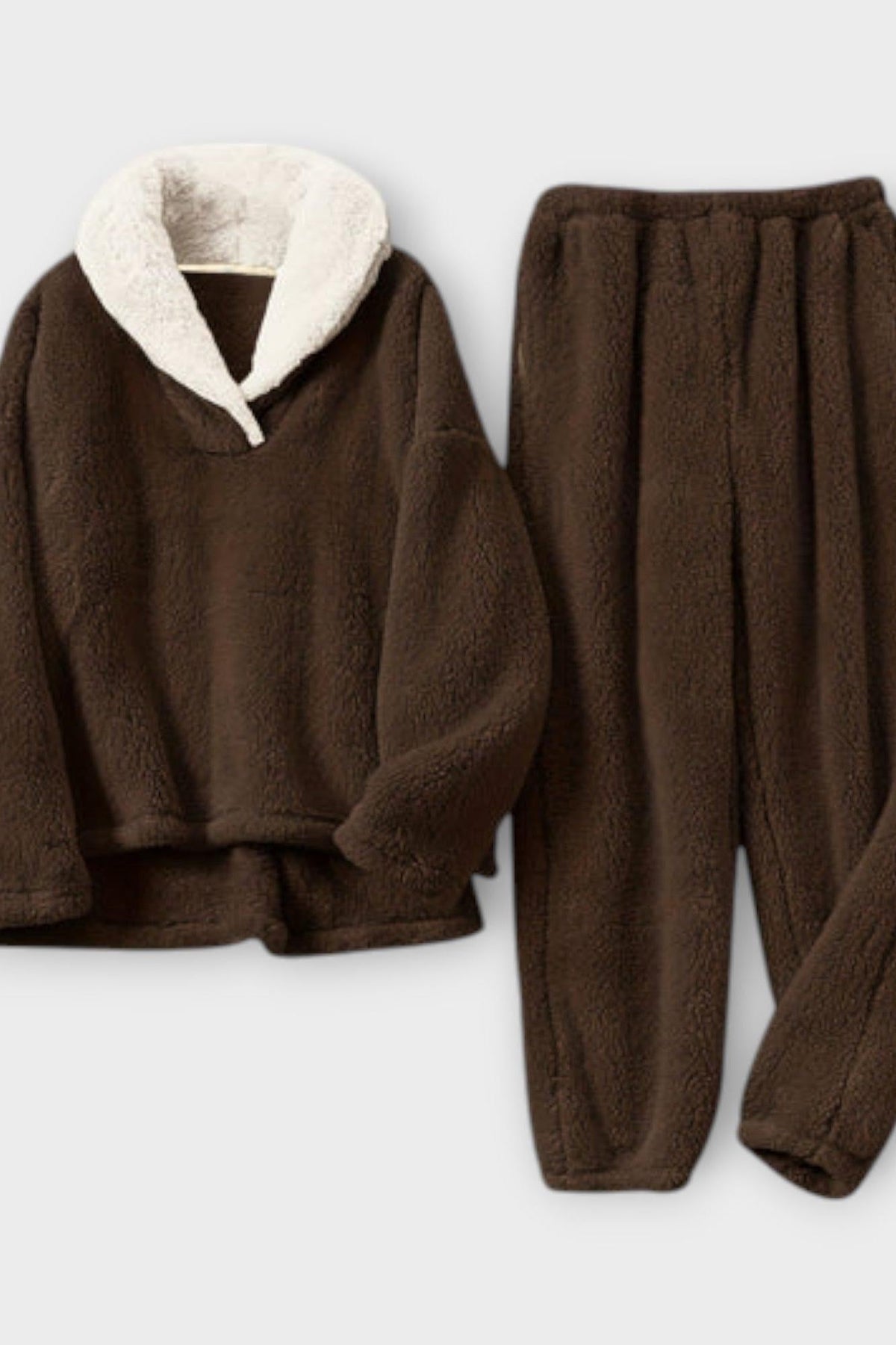 Maya | Weiches Strickoberteil & Hose Set