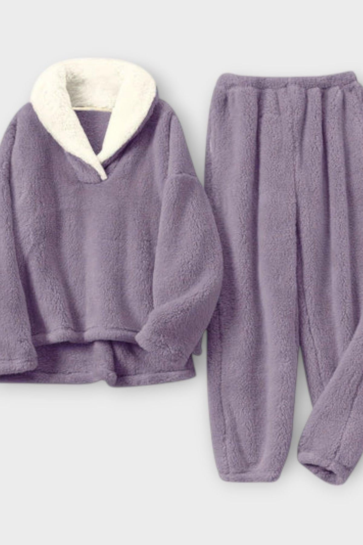 Maya | Weiches Strickoberteil & Hose Set