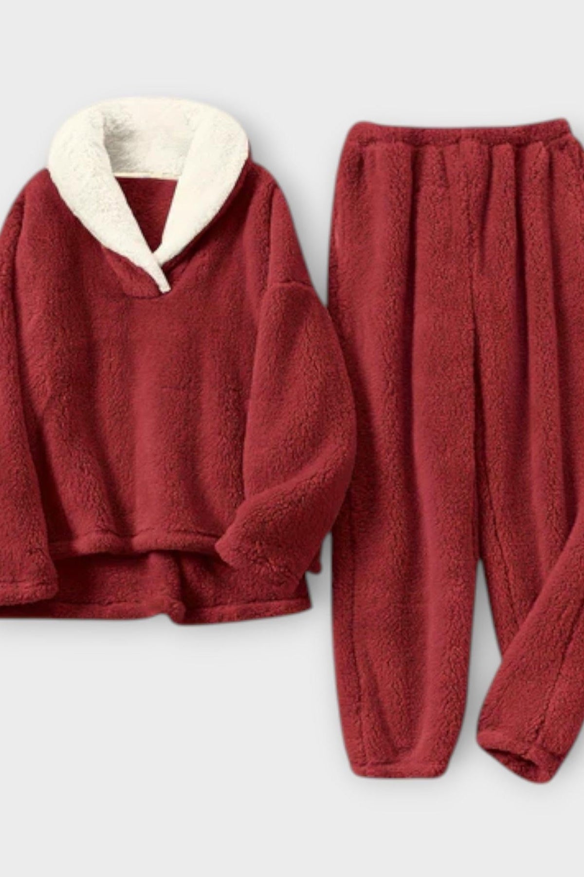Maya | Weiches Strickoberteil & Hose Set