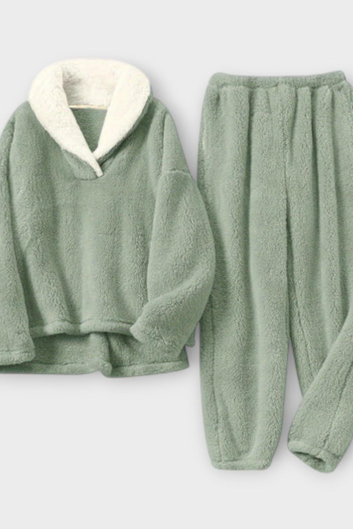 Maya | Weiches Strickoberteil & Hose Set