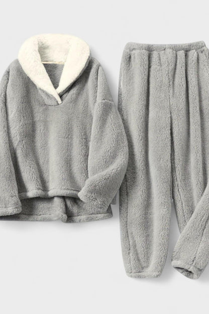Maya | Weiches Strickoberteil & Hose Set