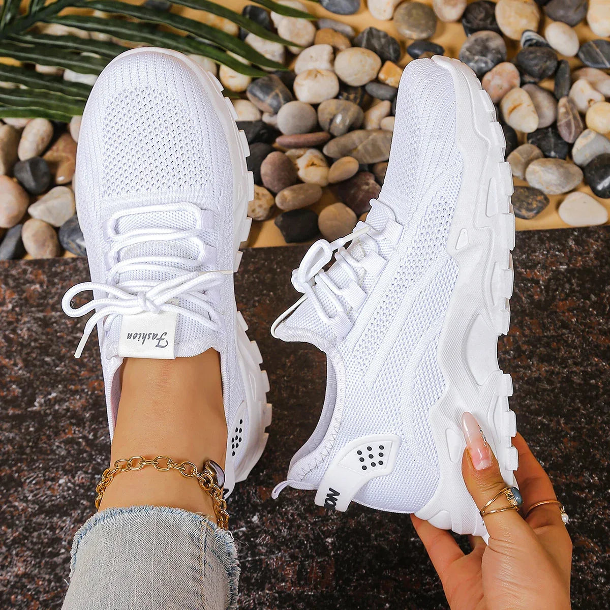 Maja | Sneaker mit Plateausohle