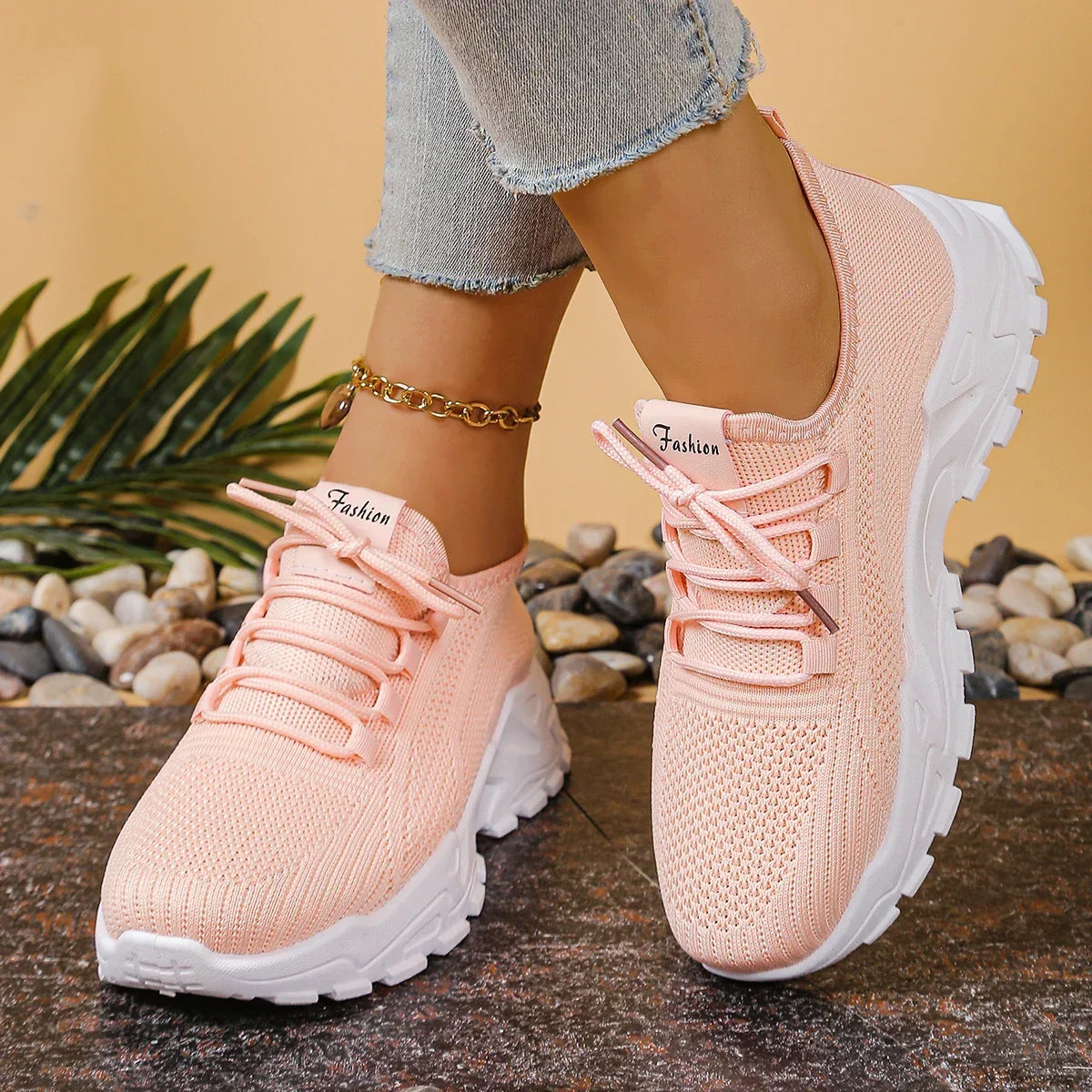 Maja | Sneaker mit Plateausohle