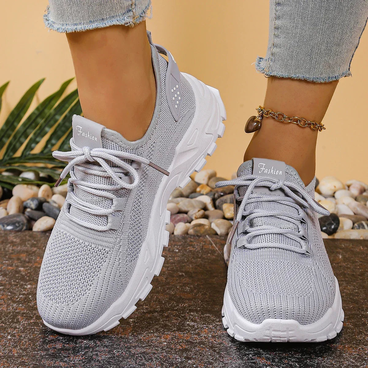 Maja | Sneaker mit Plateausohle