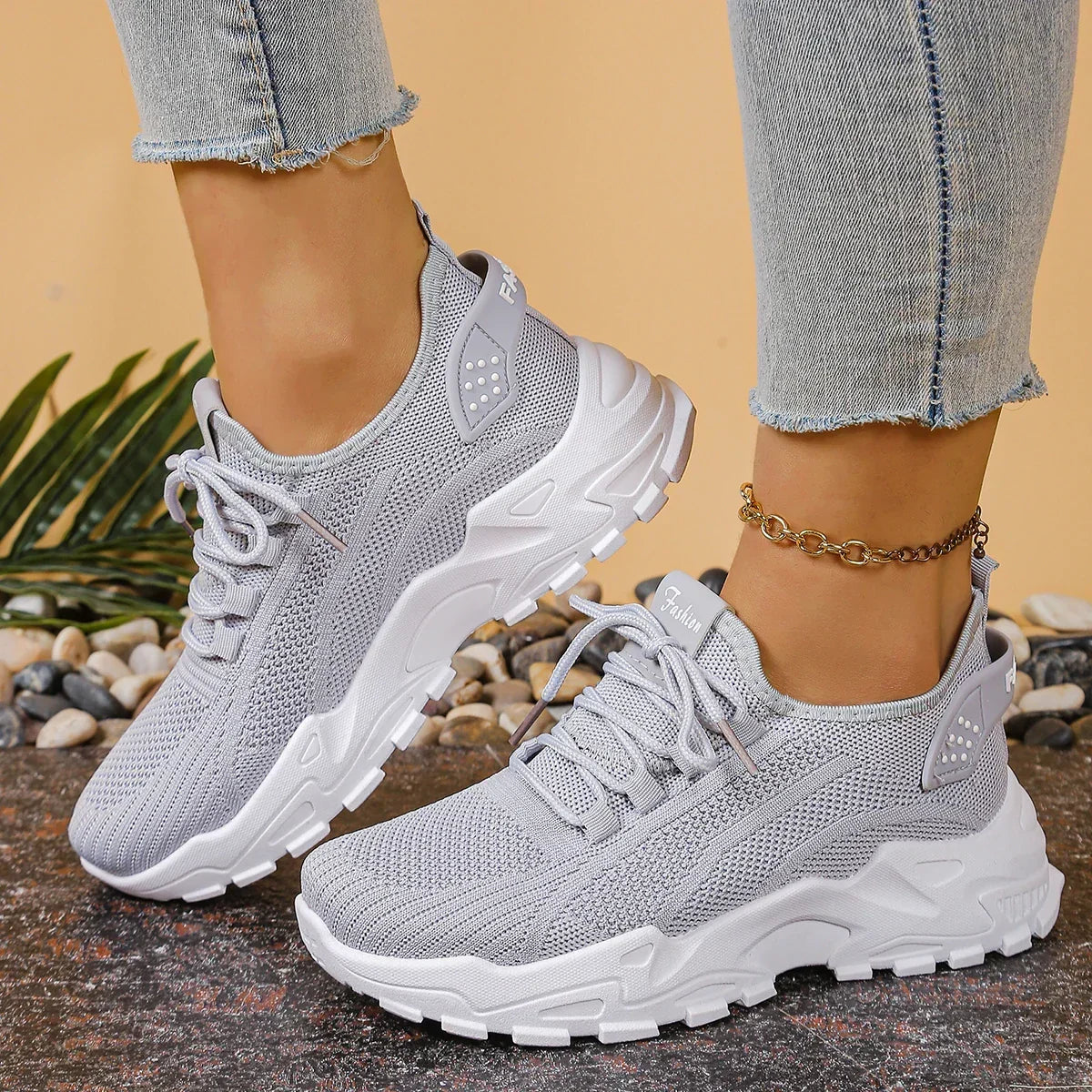 Maja | Sneaker mit Plateausohle