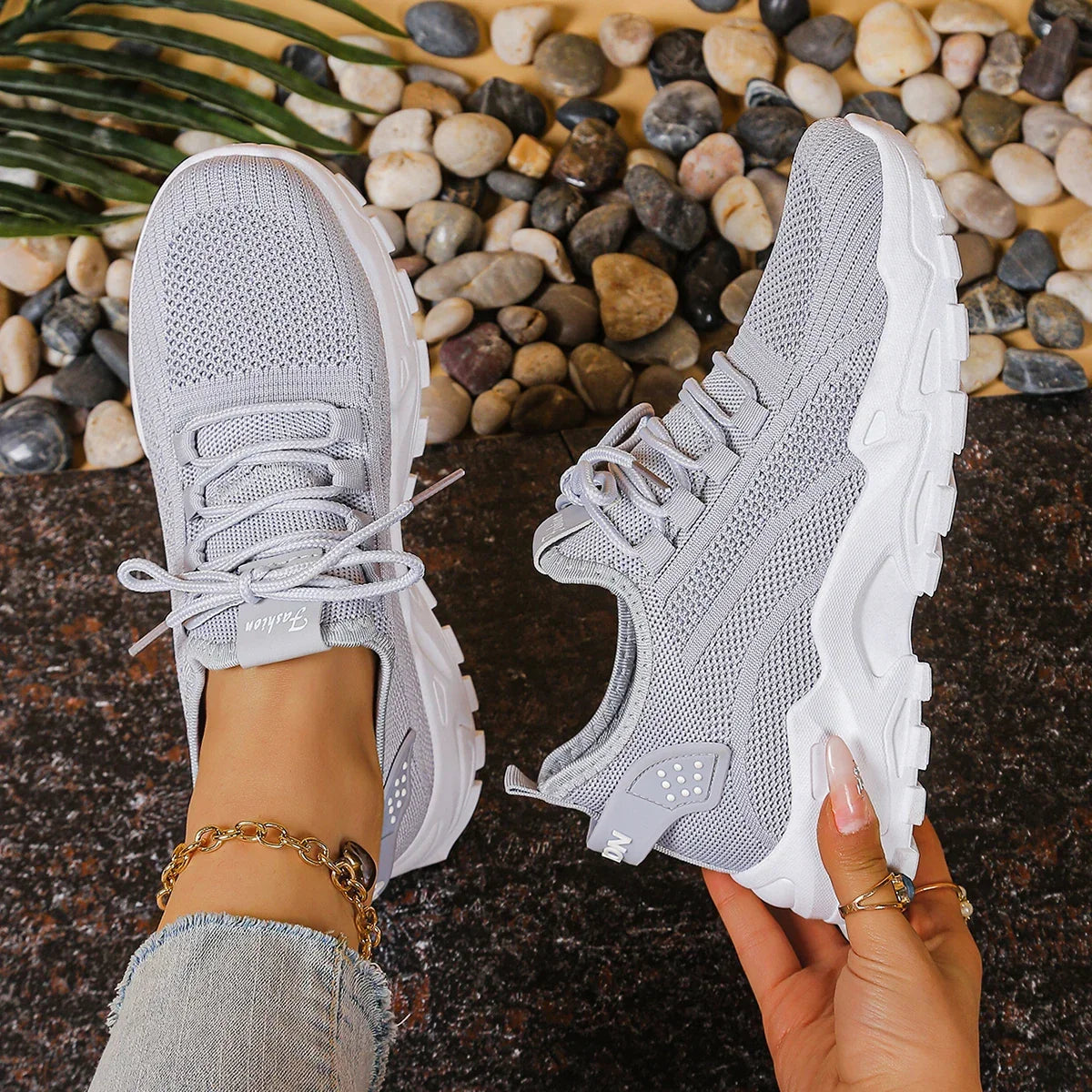 Maja | Sneaker mit Plateausohle