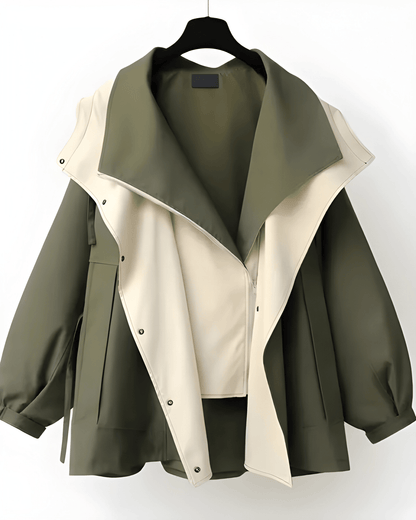 Marisa | Wasserabweisende Colorblock-Jacke