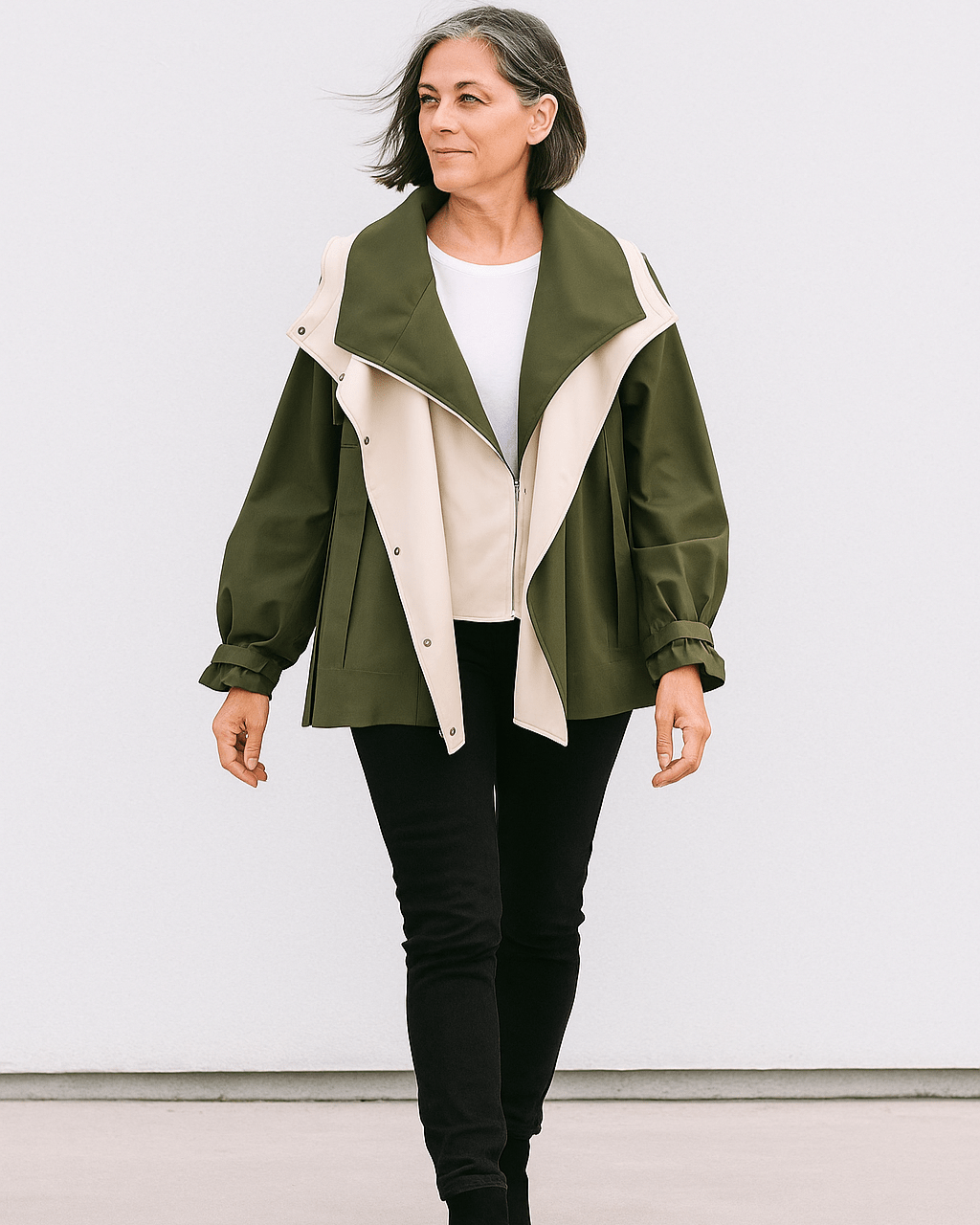 Marisa | Wasserabweisende Colorblock-Jacke