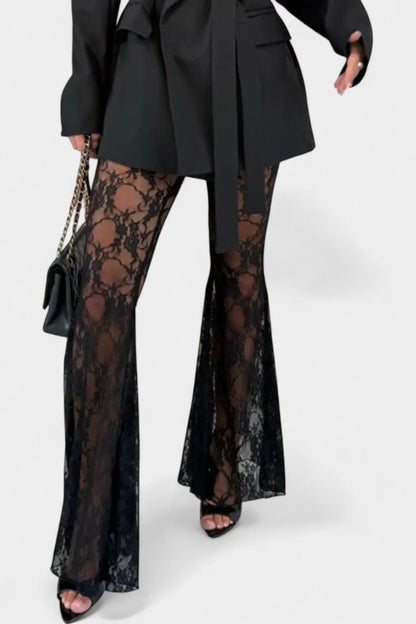 Melody | Blazer & Spitzenhose Set