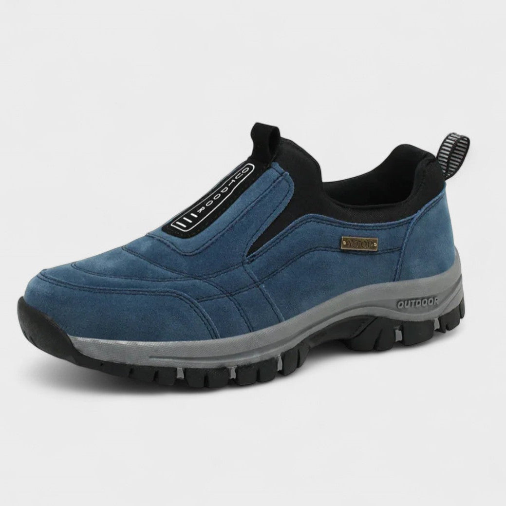 Moritz | Blaue Freizeit-Slipper