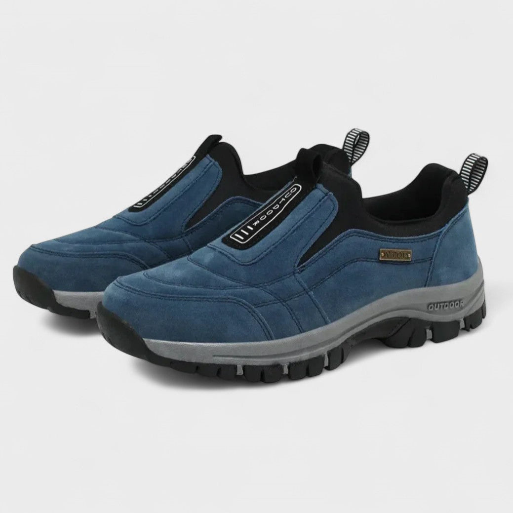 Moritz | Blaue Freizeit-Slipper