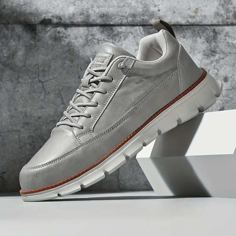 Mathias | Dunkelblaue Freizeit-Sneaker