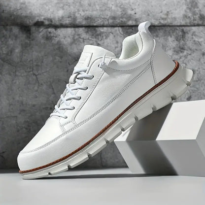 Mathias | Dunkelblaue Freizeit-Sneaker
