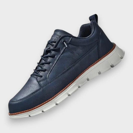 Mathias | Dunkelblaue Freizeit-Sneaker