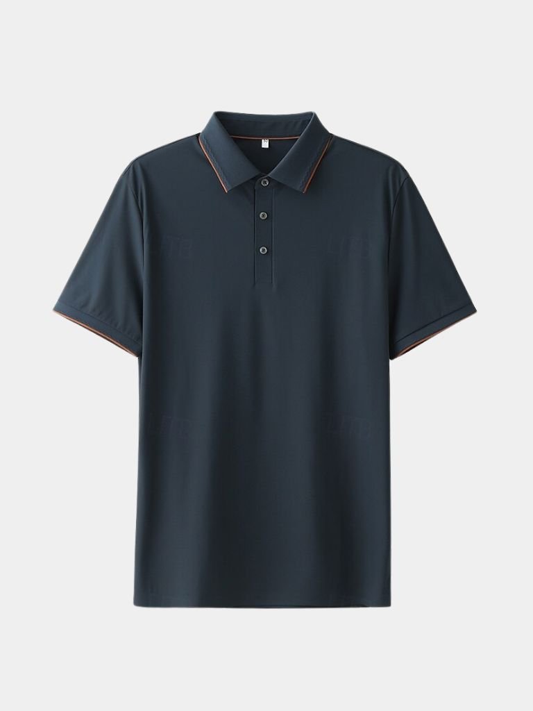 Matthias | Klassisches olivgrünes Poloshirt