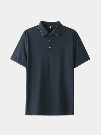 Matthias | Klassisches olivgrünes Poloshirt
