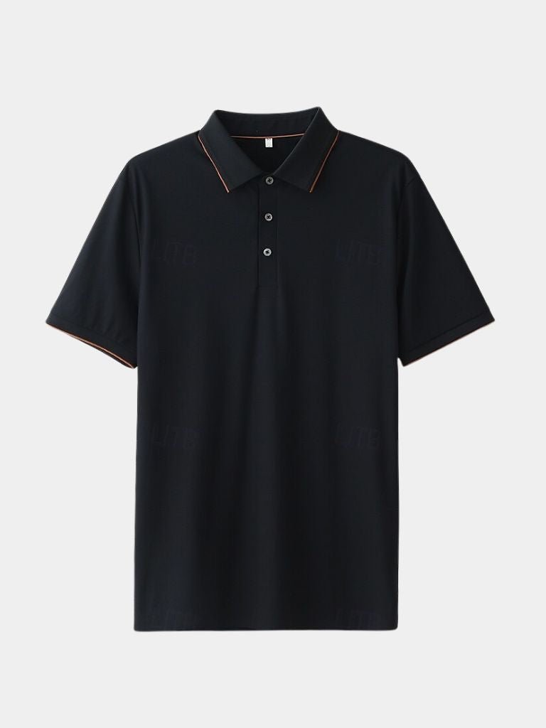 Matthias | Klassisches olivgrünes Poloshirt