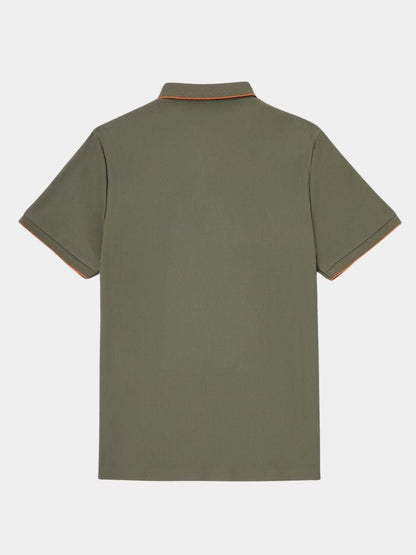 Matthias | Klassisches olivgrünes Poloshirt