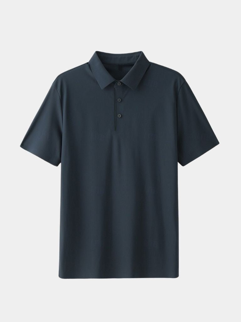 Meinhard | Klassisches salbeigrünes Poloshirt