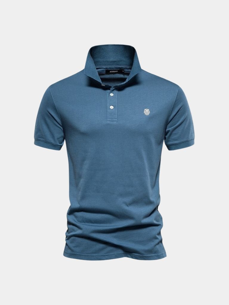 Nils | Klassisches dunkelblaues Poloshirt