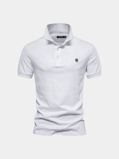 Nils | Klassisches dunkelblaues Poloshirt