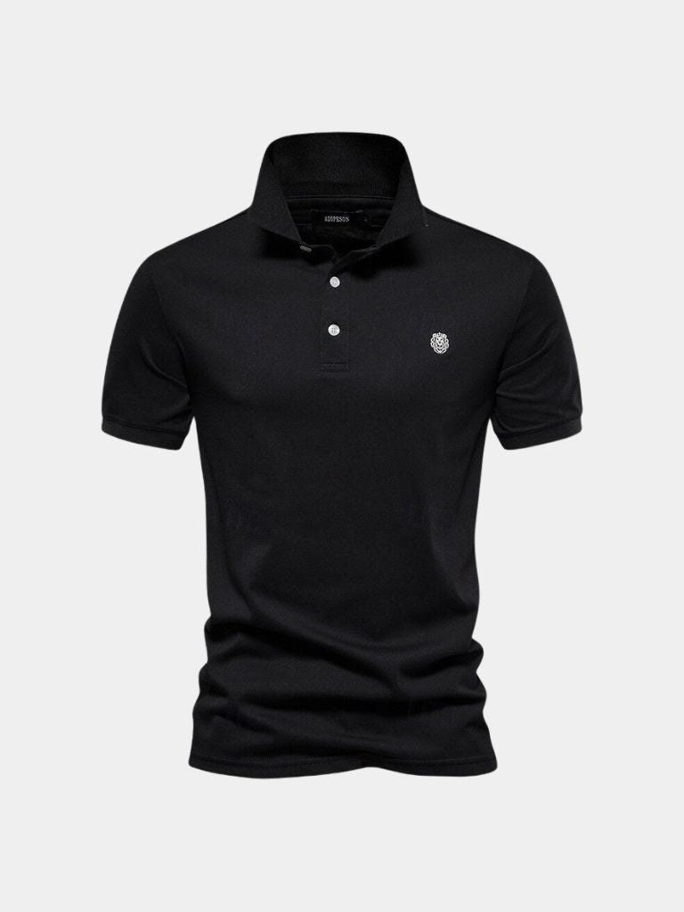 Nils | Klassisches dunkelblaues Poloshirt
