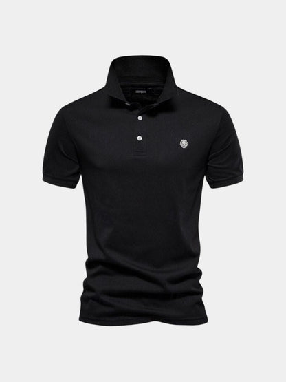 Nils | Klassisches dunkelblaues Poloshirt