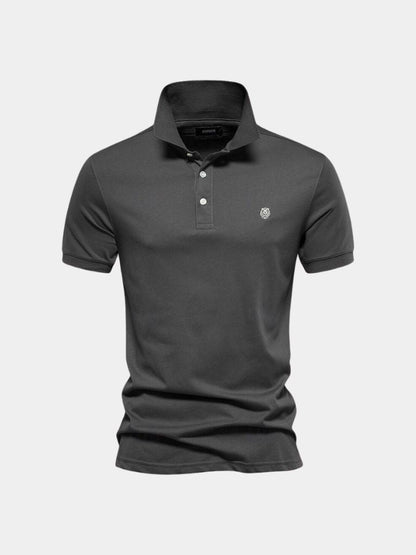 Nils | Klassisches dunkelblaues Poloshirt