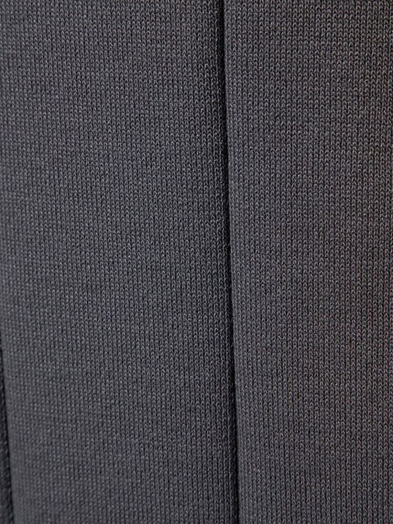 Olaf | Camelbraunes Strick-Poloshirt mit Reißverschlusskragen