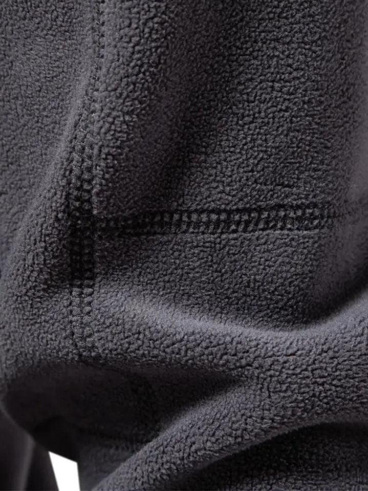 Oliver | Grauer Troyer aus Fleece