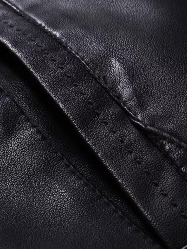 Meinhard | Schwarze Bikerjacke