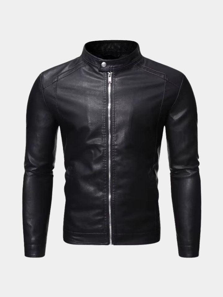 Meinhard | Schwarze Bikerjacke