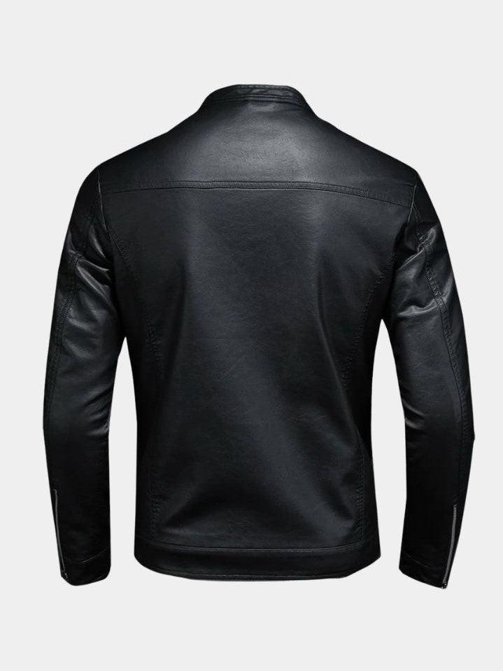 Meinhard | Schwarze Bikerjacke