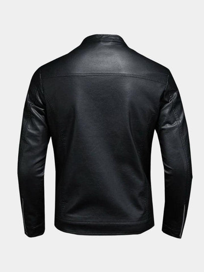 Meinhard | Schwarze Bikerjacke