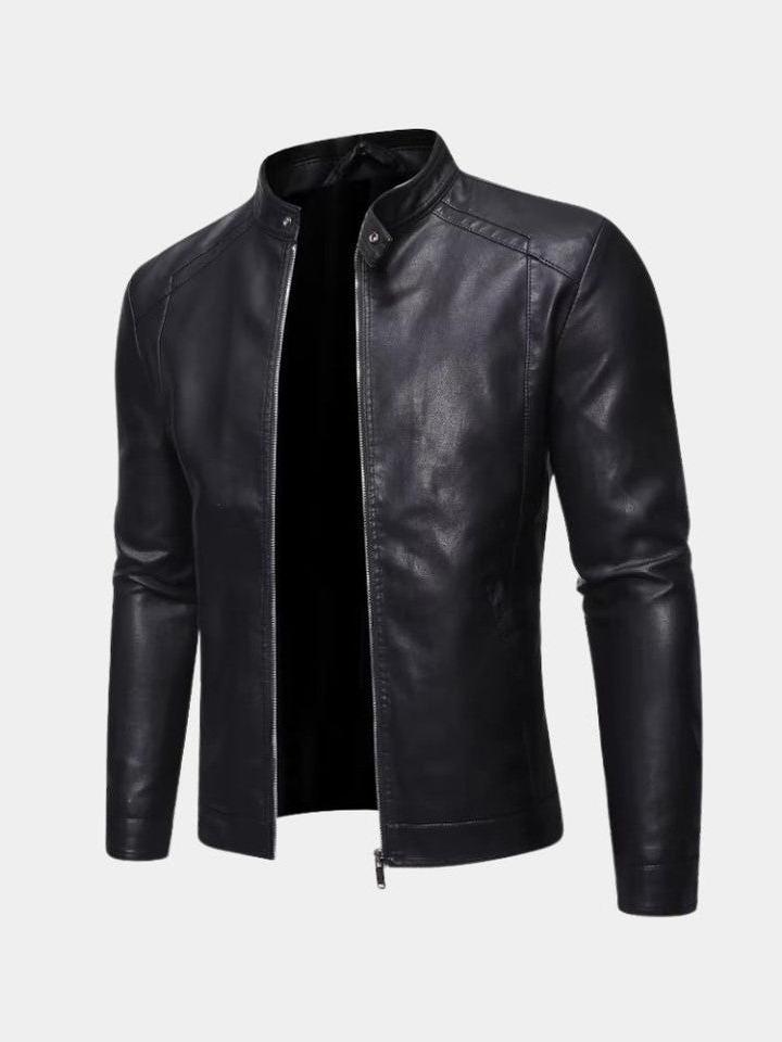 Meinhard | Schwarze Bikerjacke