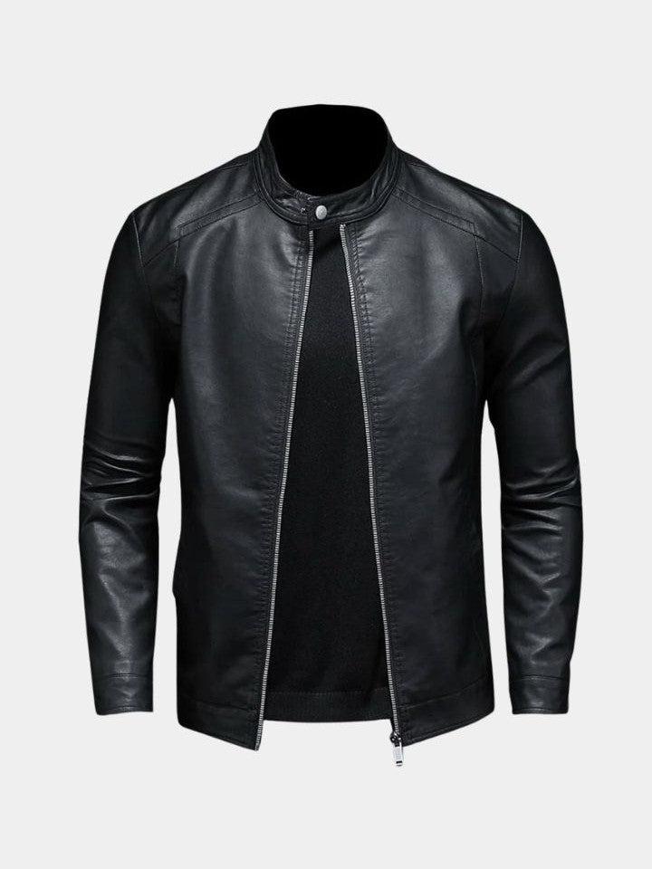 Meinhard | Schwarze Bikerjacke