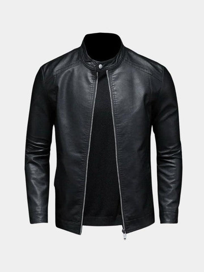 Meinhard | Schwarze Bikerjacke