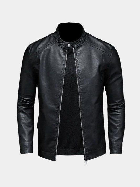 Meinhard | Schwarze Bikerjacke