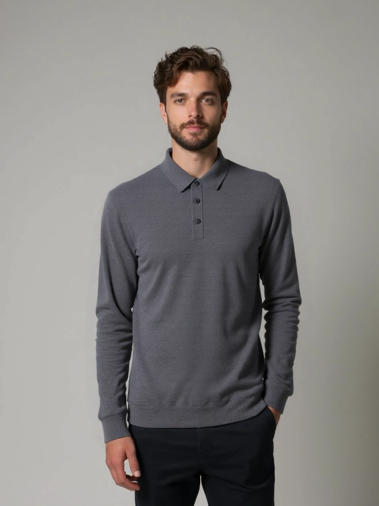 Otto | Langarm-Poloshirt