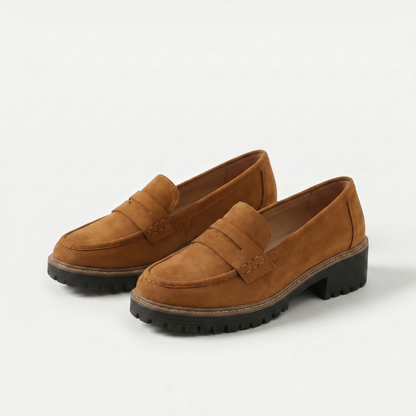Nadia | Loafer in Veloursoptik