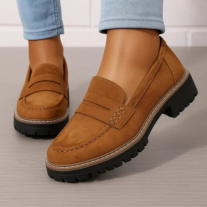 Nadia | Loafer in Veloursoptik