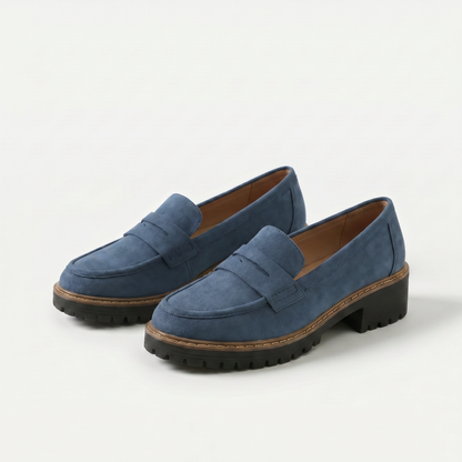 Nadia | Loafer in Veloursoptik