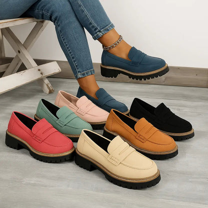 Nadia | Loafer in Veloursoptik