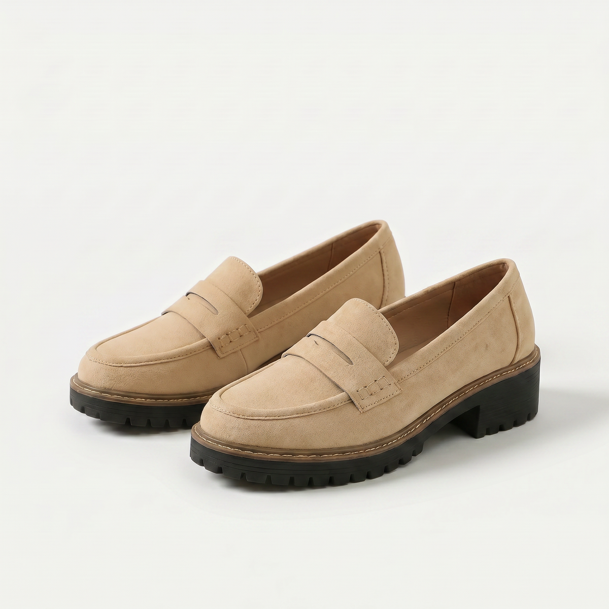 Nadia | Loafer in Veloursoptik