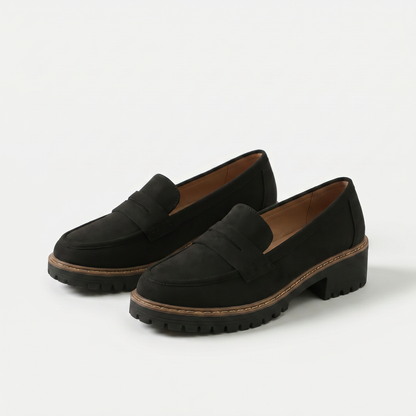 Nadia | Loafer in Veloursoptik