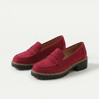 Nadia | Loafer in Veloursoptik