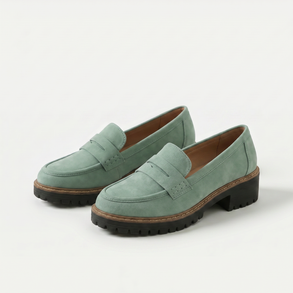 Nadia | Loafer in Veloursoptik