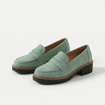 Nadia | Loafer in Veloursoptik