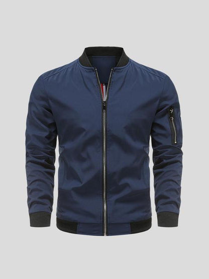 Rainer | Olivgrüne Bomberjacke